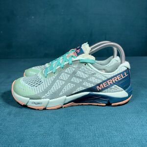 Merrell Women's Size 6.5 Bare Access Flex Blue Running Shoes